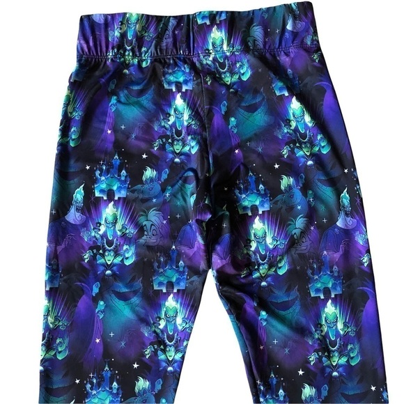 Walt Disney World Villians Girls Size Medium Purple Leggings - Picture 3 of 8